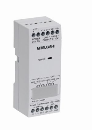 Mitsubishi AL2-2TC-ADP: Alpha Series PLC Adapter Module