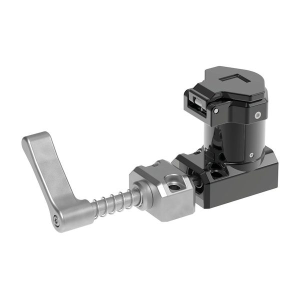 M-HS-spring-handle-tongue-interlock-for-IDEM-trapped-key-interlocking.jpg Idem M-HS: Handle Interlock with Spring Single Key Key Trapped Actu