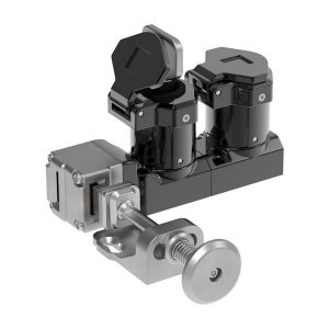 Idem M-HT-D-R-11: Die Cast Handle Tongue Interlock 1 Key Free 1 Key Trapped RH