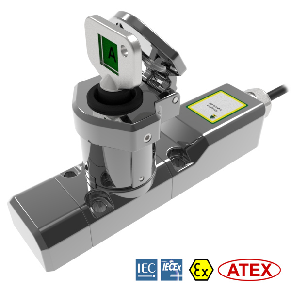 Idem M-ISB-CB-20-EX: Control 2NC Switch Box EX with 3m Pre-wired Die Cast