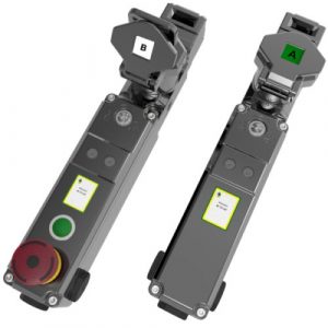 Idem 820051-ES: M-TS-SR-RR 2NC 2NO Manual Release M20 + E-Stop Button