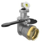 Idem SS-MV-FOP-2: SS Mini Valve Interlock Key Free Locked Open 2 BSPP