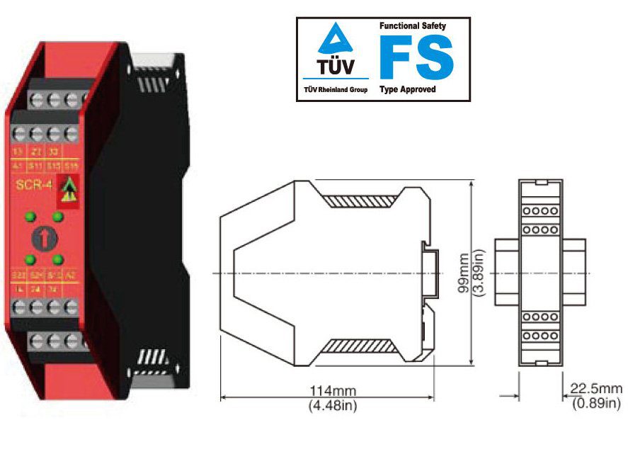 Idem 180007-P: SCR-4-TD3 24V pluggable screw terminals
