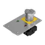Idem SS-ISP-SKR-25: Solenoid Release Isolation Switch Panel Mount 25A SS