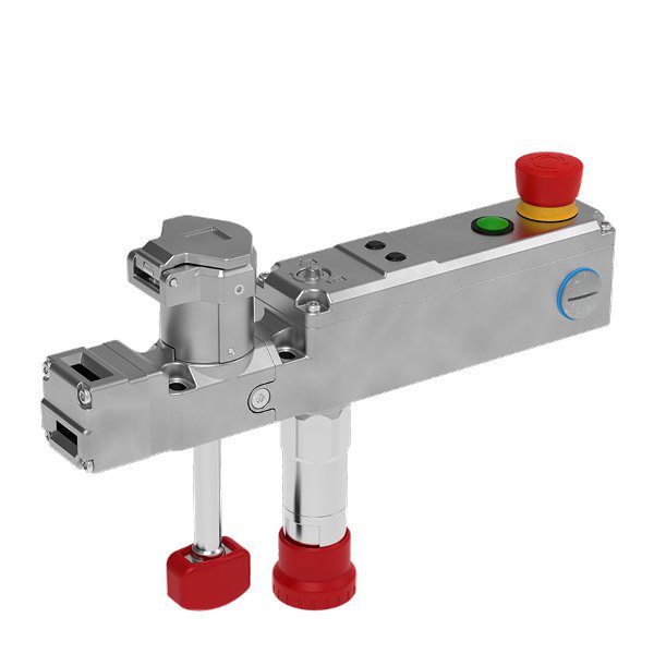 Idem 815051-PB-ES: SS-TS-SR-RR 2NC 2NO Manual Release M20 + Push Button & E-