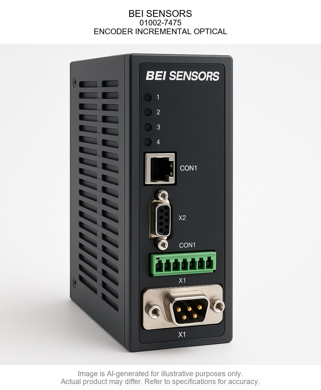 BEI SENSORS; 01002-7475; ENCODER INCREMENTAL OPTICAL