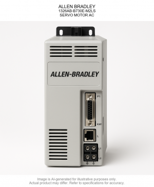 ALLEN BRADLEY; 1326AB-B730E-M2LS; SERVO MOTOR AC