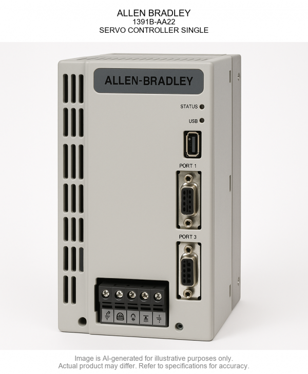 ALLEN BRADLEY; 1391B-AA22; SERVO CONTROLLER SINGLE