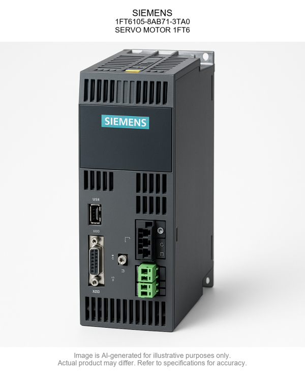 1FT6105-8AB71-3TA0.png SIEMENS; 1FT6105-8AB71-3TA0; SERVO MOTOR 1FT6
