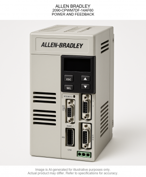 ALLEN BRADLEY; 2090-CPWM7DF-14AF60; POWER AND FEEDBACK