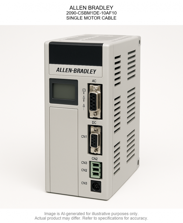 ALLEN BRADLEY; 2090-CSBM1DE-10AF10; SINGLE MOTOR CABLE