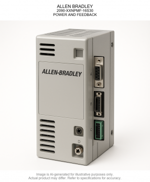 ALLEN BRADLEY; 2090-XXNPMF-16S30; POWER AND FEEDBACK