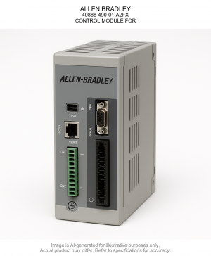 ALLEN BRADLEY; 40888-490-01-A2FX; CONTROL MODULE FOR