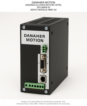 DANAHER MOTION; GIDDINGS & LEWIS MOTION CNTRL; 503-26606-20; SERVO MODULE MMC-A2