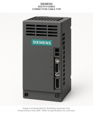 SIEMENS; 6SX7010-0AB03; CONNECTION CABLE FOR