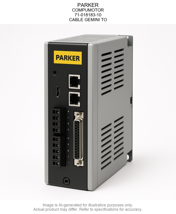 PARKER; COMPUMOTOR; 71-018183-10; CABLE GEMINI TO
