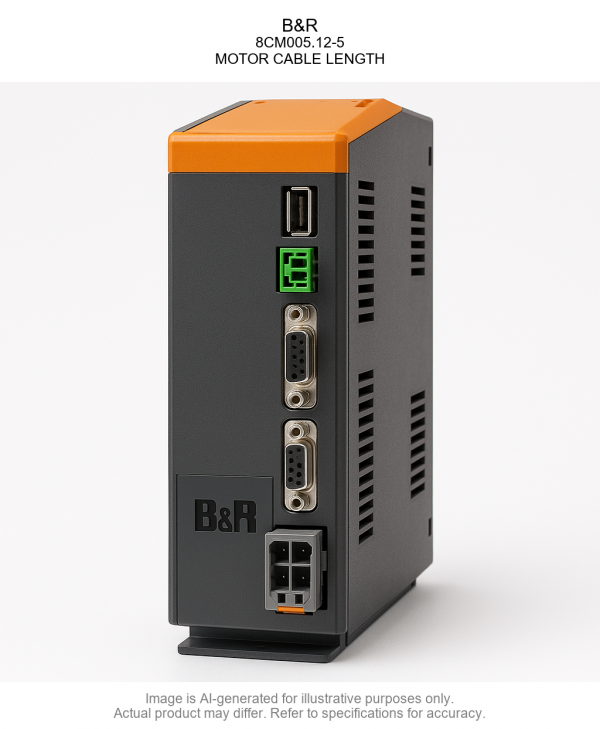 8CM005.12-5.png B&R; 8CM005.12-5; MOTOR CABLE LENGTH