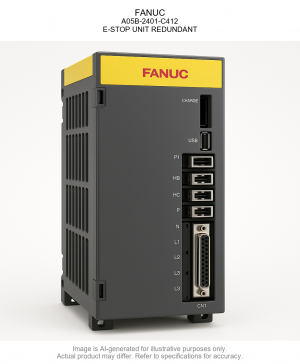 FANUC; A05B-2401-C412; E-STOP UNIT REDUNDANT