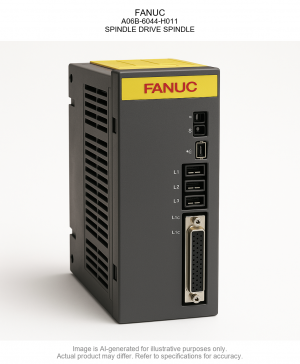 FANUC; A06B-6044-H011; SPINDLE DRIVE SPINDLE