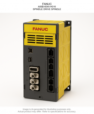FANUC; A06B-6044-H016; SPINDLE DRIVE SPINDLE