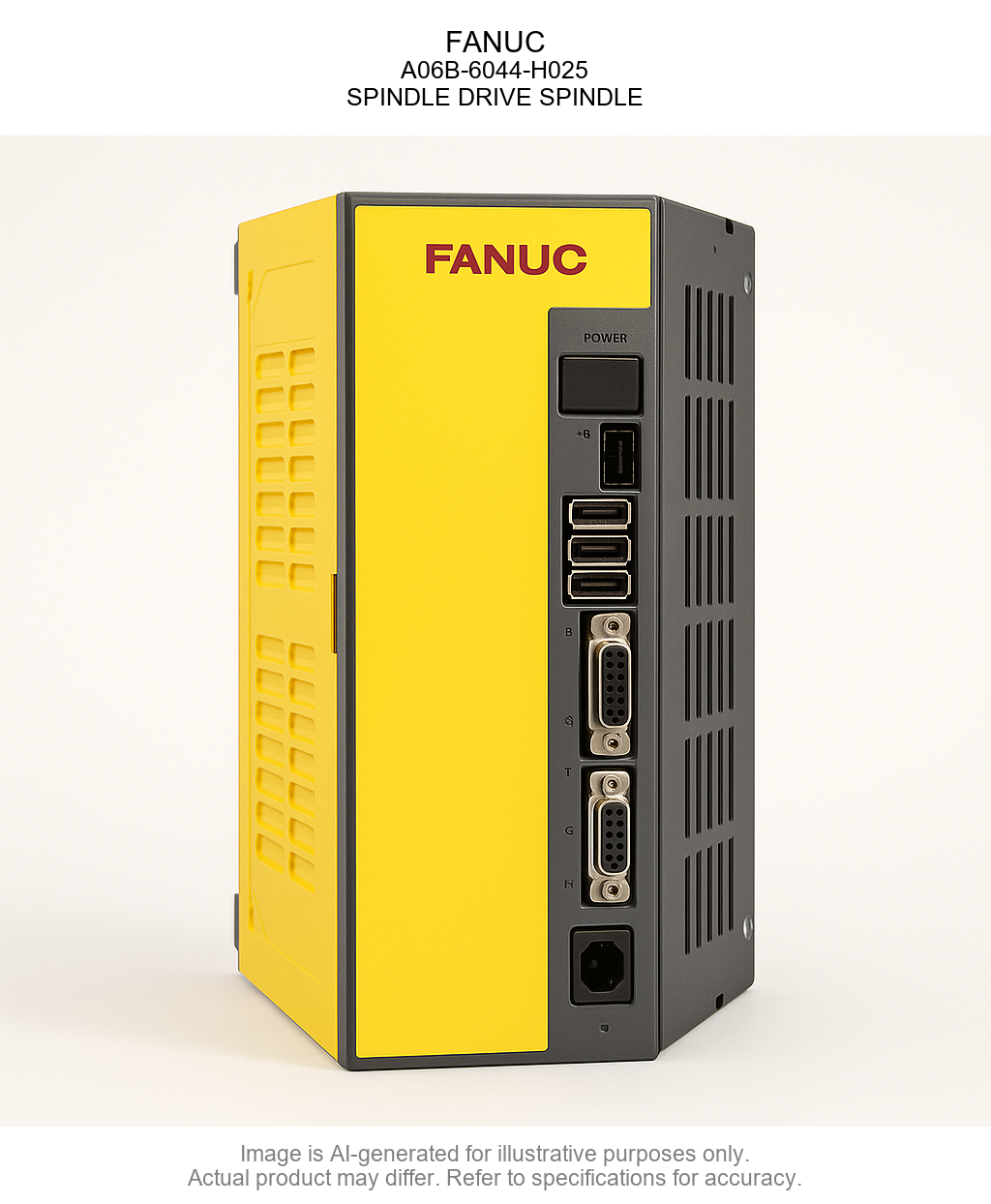 FANUC; A06B-6044-H025; SPINDLE DRIVE SPINDLE