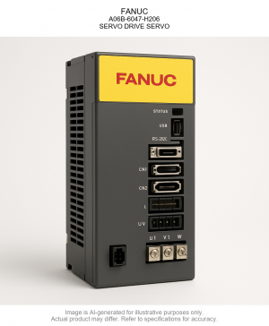 FANUC; A06B-6047-H206; SERVO DRIVE SERVO