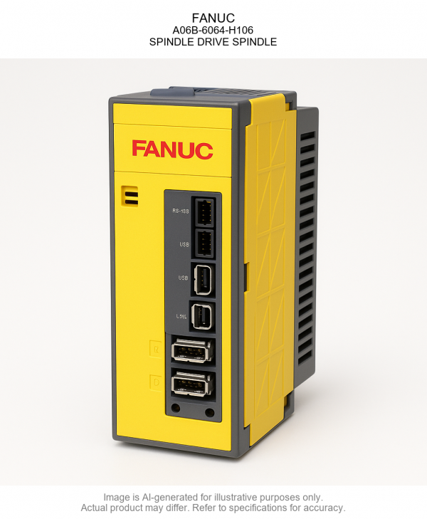 FANUC; A06B-6064-H106; SPINDLE DRIVE SPINDLE