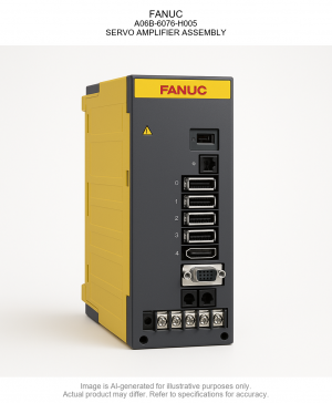 FANUC; A06B-6076-H005; SERVO AMPLIFIER ASSEMBLY