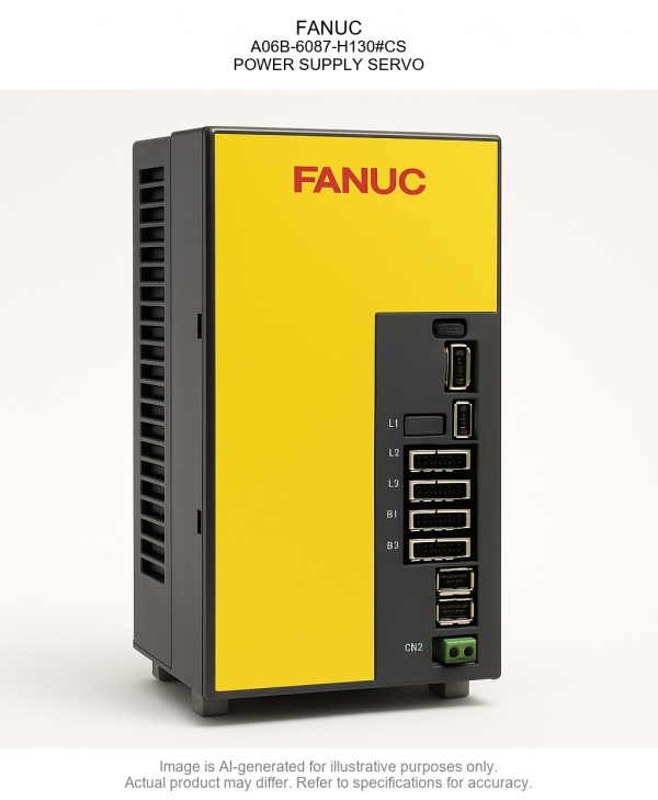FANUC; A06B-6087-H130#CS; POWER SUPPLY SERVO