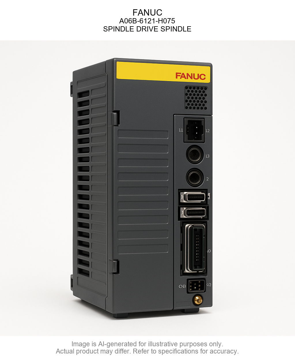 FANUC; A06B-6121-H075; SPINDLE DRIVE SPINDLE
