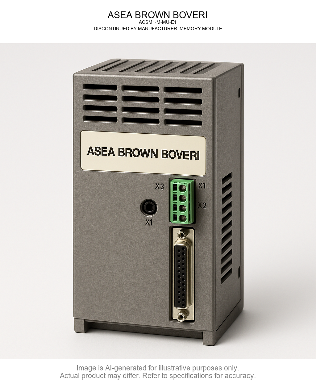 ASEA BROWN BOVERI; ACSM1-M-MU-E1; MEMORY MODULE