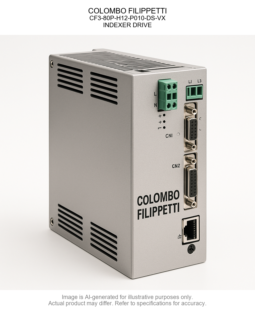 COLOMBO FILIPPETTI; CF3-80P-H12-P010-DS-VX; INDEXER DRIVE