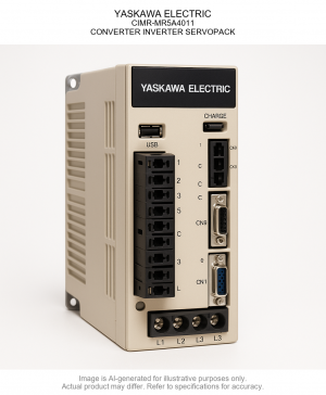 YASKAWA ELECTRIC; CIMR-MR5A4011; CONVERTER INVERTER SERVOPACK