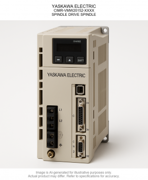 YASKAWA ELECTRIC; CIMR-VMW20152-XXXX; SPINDLE DRIVE SPINDLE