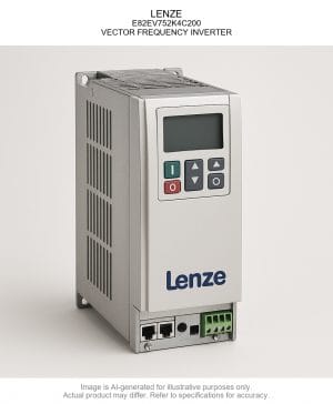 LENZE; E82EV752K4C200; VECTOR FREQUENCY INVERTER