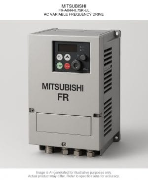 MITSUBISHI; FR-A044-0.75K-UL; AC VARIABLE FREQUENCY DRIVE