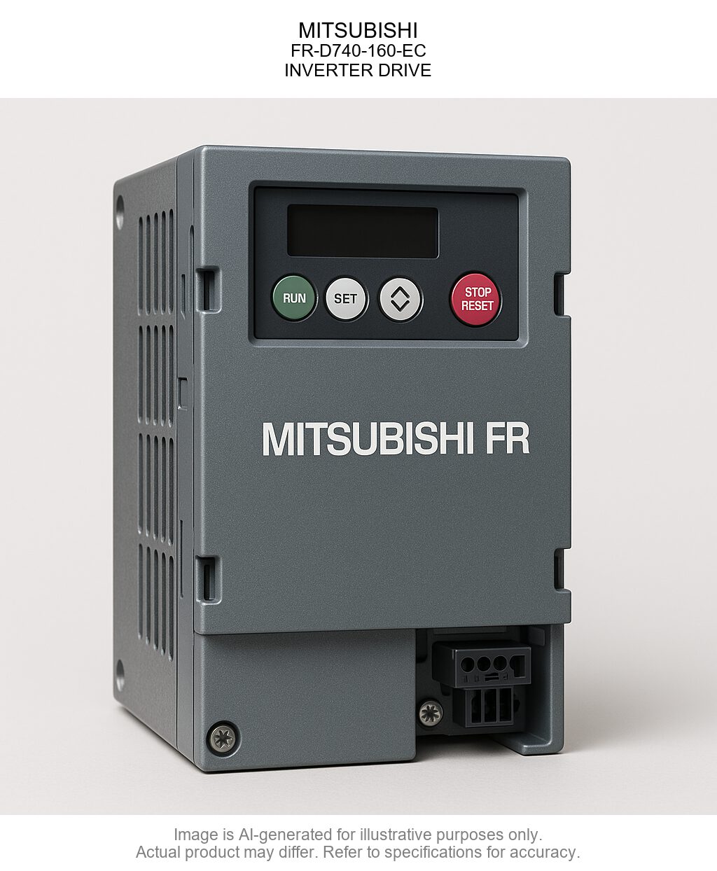 MITSUBISHI; FR-D740-160-EC; INVERTER DRIVE