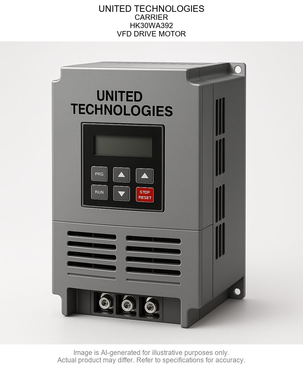 UNITED TECHNOLOGIES; CARRIER; HK30WA392; Variable Frequency Drive DRIVE MOTOR