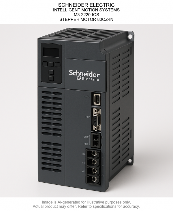 SCHNEIDER ELECTRIC; INTELLIGENT MOTION SYSTEMS; M3-2220-IOS; STEPPER MOTOR 80OZ-IN