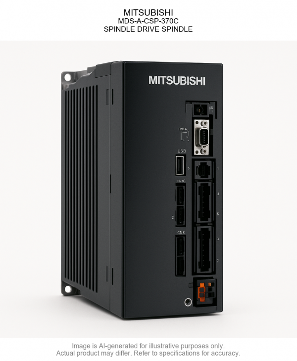 MITSUBISHI; MDS-A-CSP-370C; SPINDLE DRIVE SPINDLE