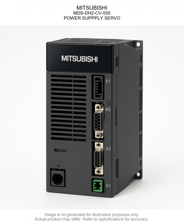 MDS-DH2-CV-550.png MITSUBISHI; MDS-DH2-CV-550; POWER SUPPPLY SERVO
