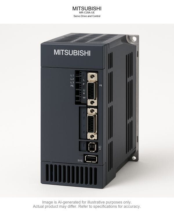 MITSUBISHI; MR-C20A-UE; Servo Drive and Control