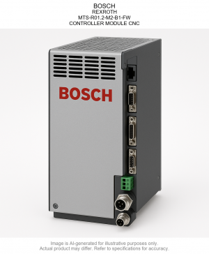 BOSCH; REXROTH; MTS-R01.2-M2-B1-FW; CONTROLLER MODULE CNC