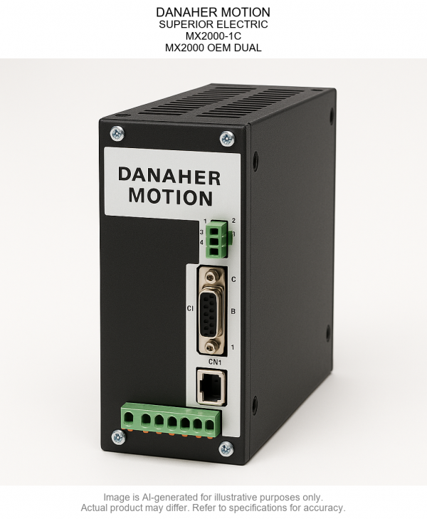 DANAHER MOTION; SUPERIOR ELECTRIC; MX2000-1C; MX2000 OEM DUAL