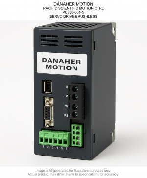 DANAHER MOTION; PACIFIC SCIENTIFIC MOTION CTRL; PC833-001-N; SERVO DRIVE BRUSHLESS