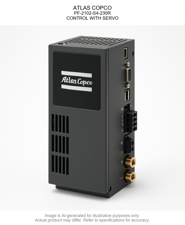 PF-2102-S4-230R.png ATLAS COPCO; PF-2102-S4-230R; CONTROL WITH SERVO
