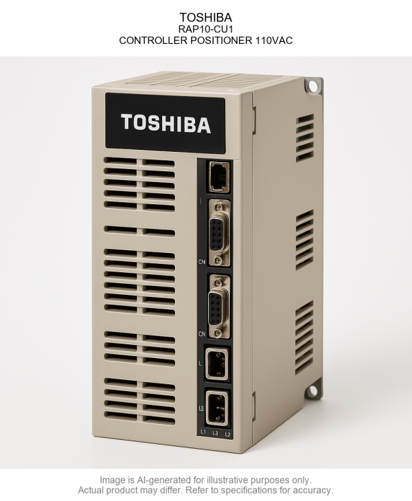 TOSHIBA; RAP10-CU1; CONTROLLER POSITIONER 110VAC