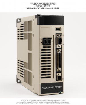 YASKAWA ELECTRIC; SGDS-10A12A; SERVOPACK SERVO AMPLIFIER