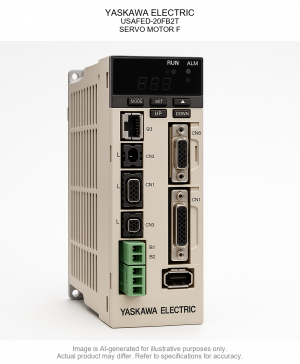 YASKAWA ELECTRIC; USAFED-20FB2T; SERVO MOTOR F