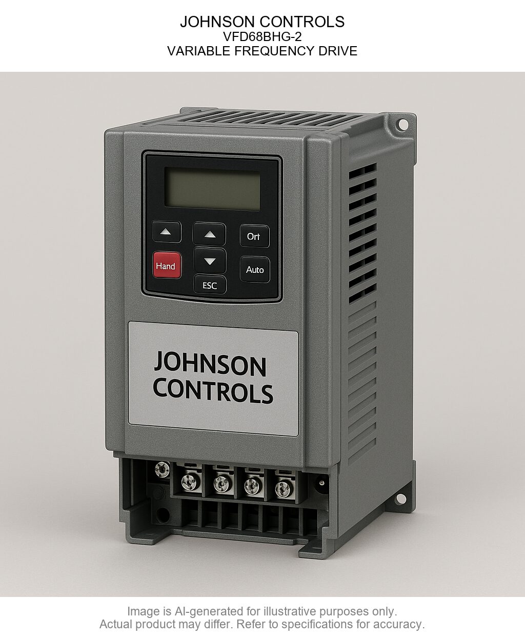JOHNSON CONTROLS; Variable Frequency Drive68BHG-2; VARIABLE FREQUENCY DRIVE